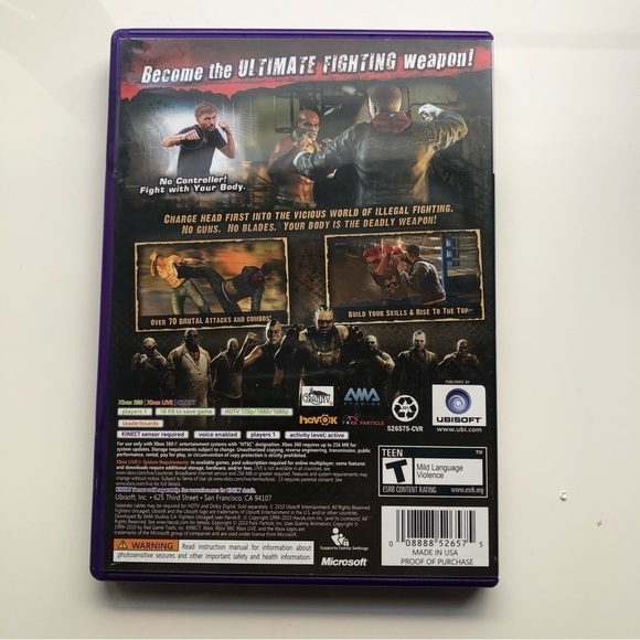 Fighters Uncaged Xbox 360 Game - Picture 3 of 3